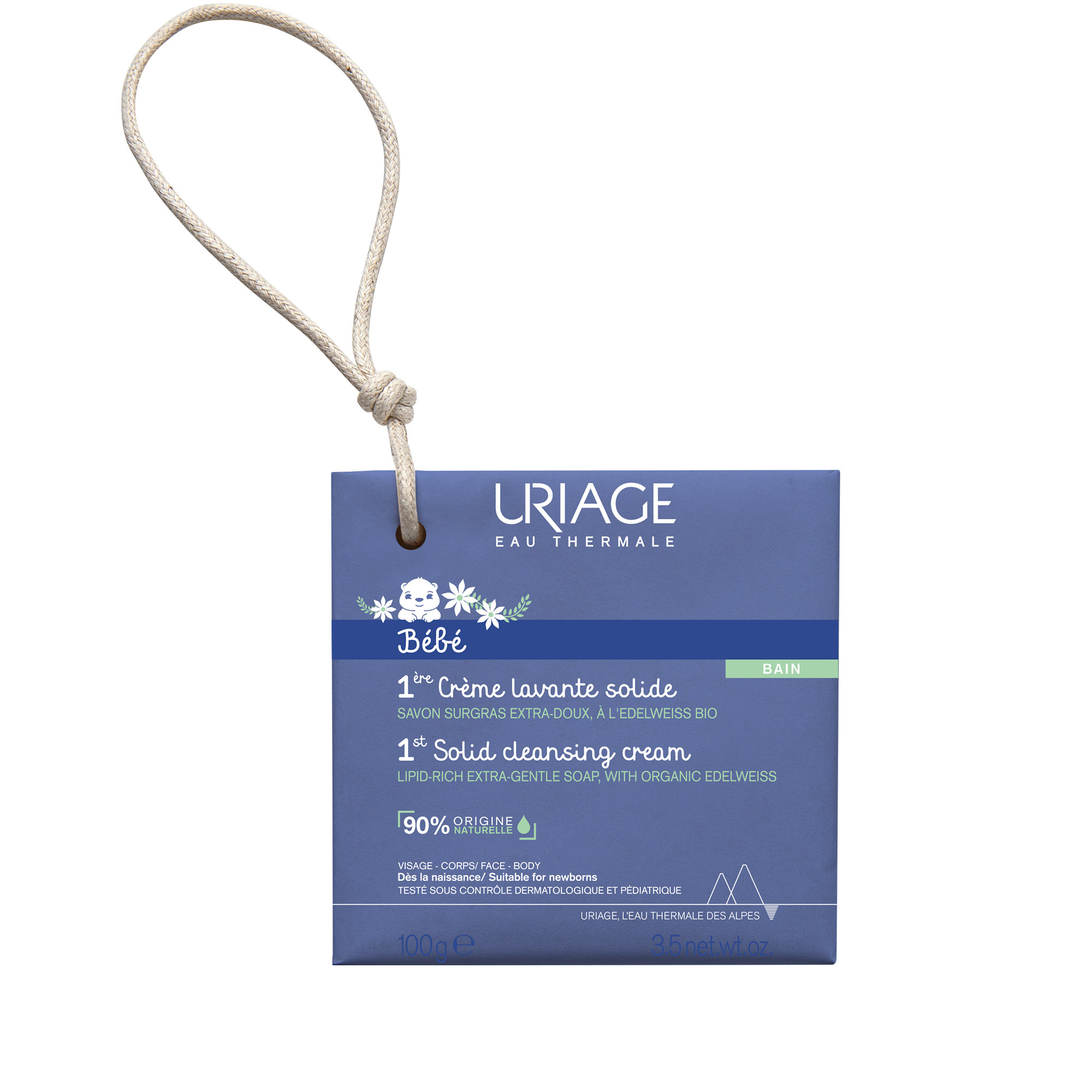 Image of Bébé Crème Lavante Solida Uriage 100g033