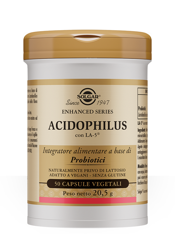 Image of Acidophilus Con LA-5 Solgar 50 Capsule Vegetali
