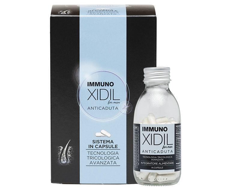 Image of ImmunoXIDIL Uomo Morgan Pharma 60 Capsule033