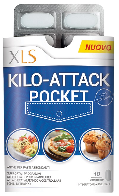 

Kilo-Attack Pocket Xls 10 Compresse