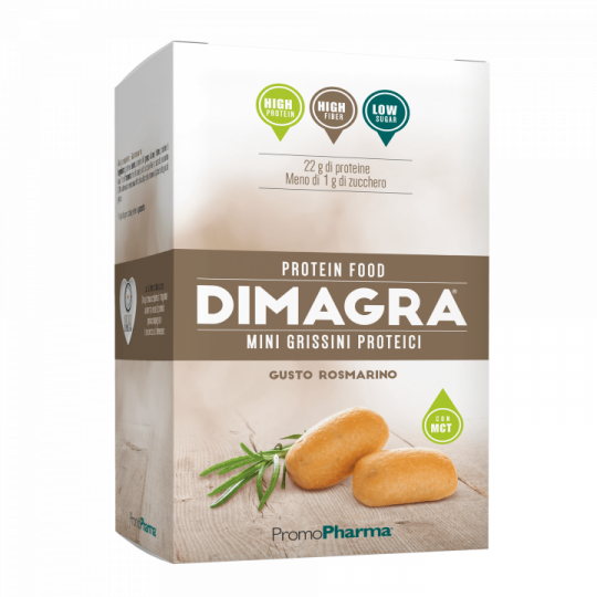 

Dimagra® Mini Grissini Proteici Rosmarino PromoPharma 4x50g