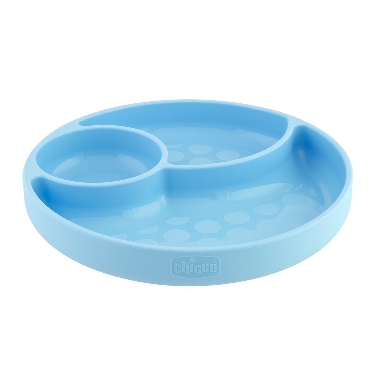 Image of Piatto in Silicone con Ventosa Blu Chicco033