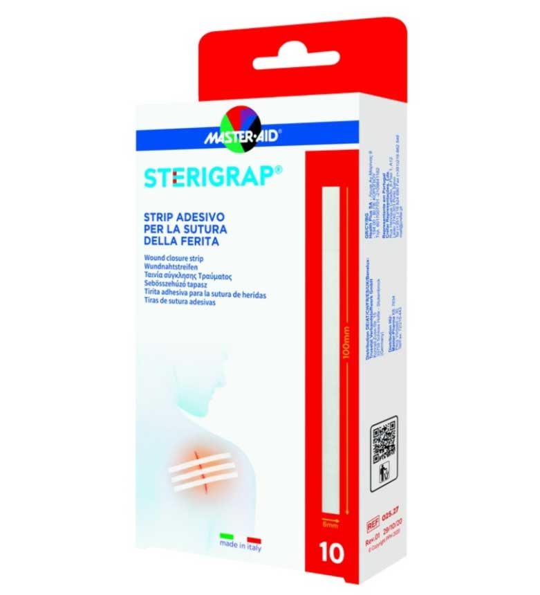 Image of MASTER-AID STERIGRAP STRIP ADESIVO 100X6mm033