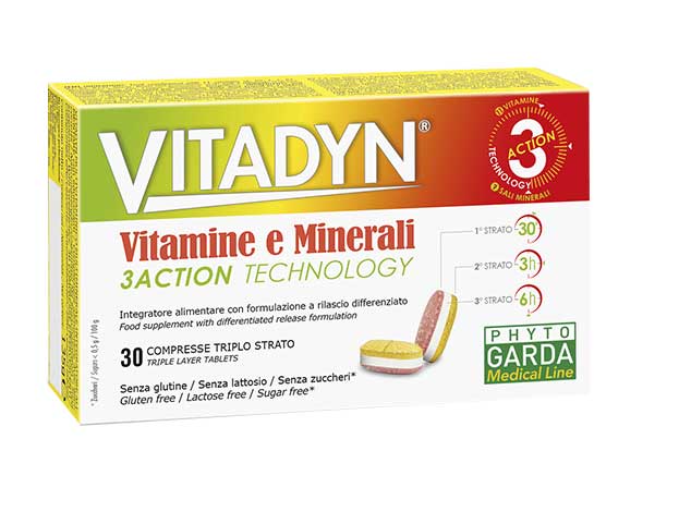 Image of VITADYN Vitamine e Minerali PHYTO GARDA 30 Compresse a rilascio differenziato033