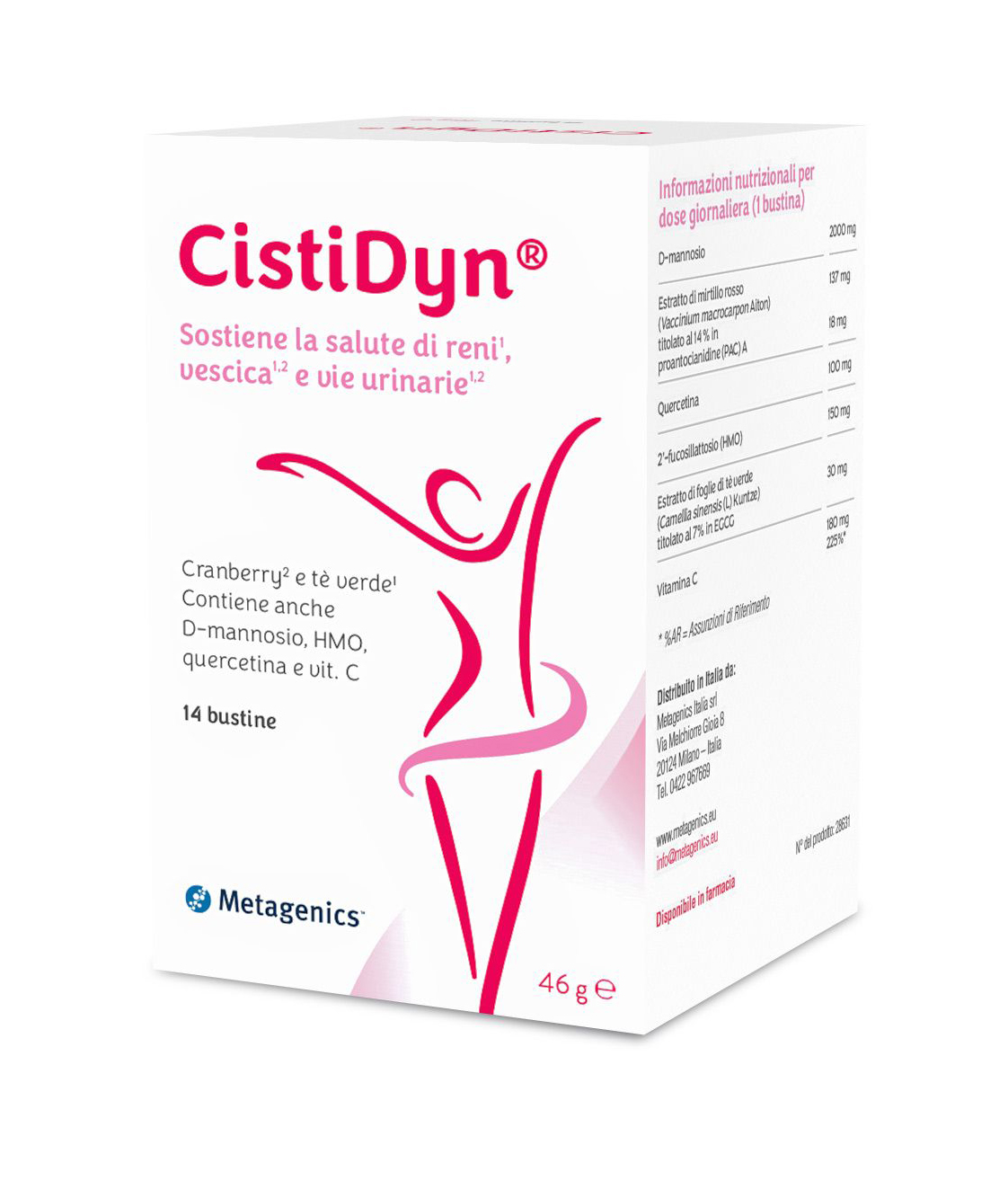 

CISTIDYN® Metagenics® 14 Bustine