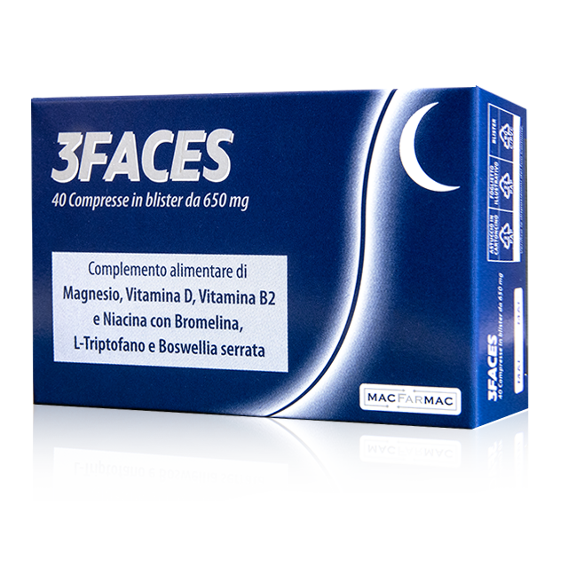 Image of 3FACES MACFARMAC 40 Compresse