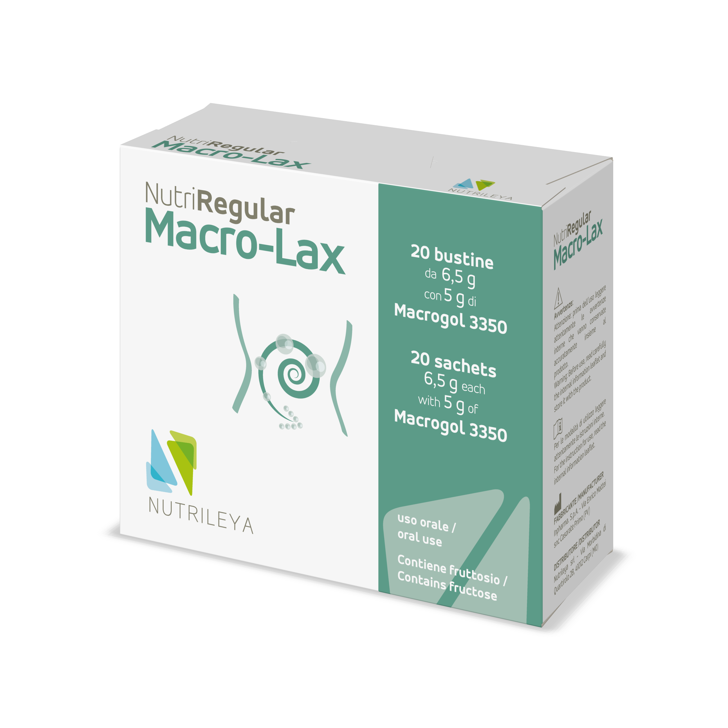 

NutriRegular Macro-Lax Nutrileya 20 Bustine