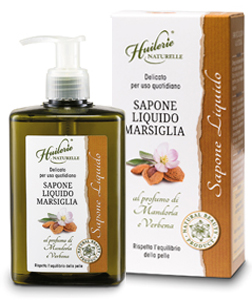 Image of Huilerie(R) Sapone Liquido Marsiglia Mandorla Verbena 300ml