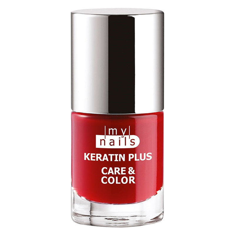 Image of Keratin Plus Care&Color 10 Rosso Rubino MyNails 7ml