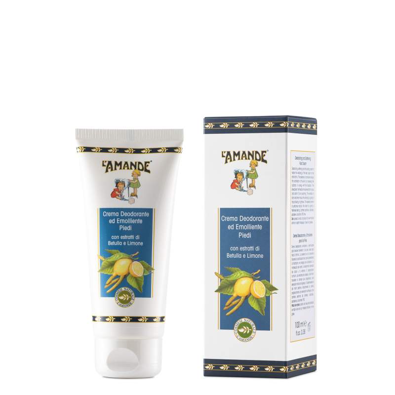 Image of Crema Deodorante ed Emolliente Piedi L&#39;Amande 100ml