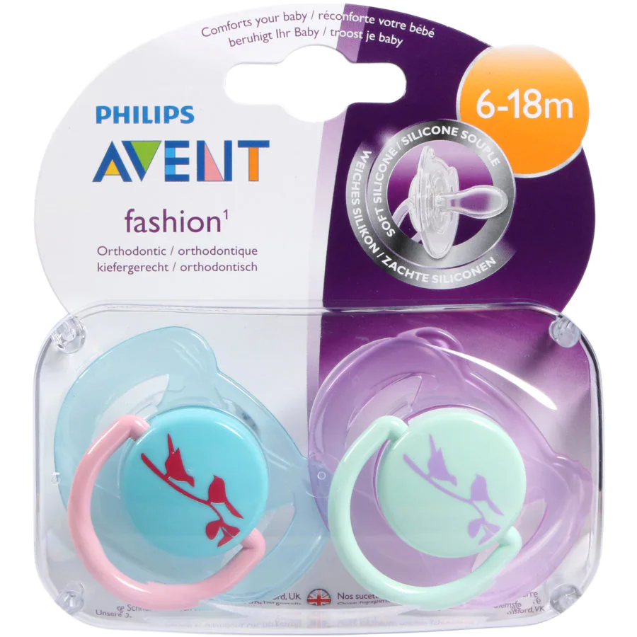 

Ultra Air Fashion Philips Avent 6-18 M 2 Succhietti