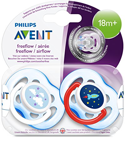 

Airflow Philips Avent 18M+ 2 Succhietti Fantasia Azzurra