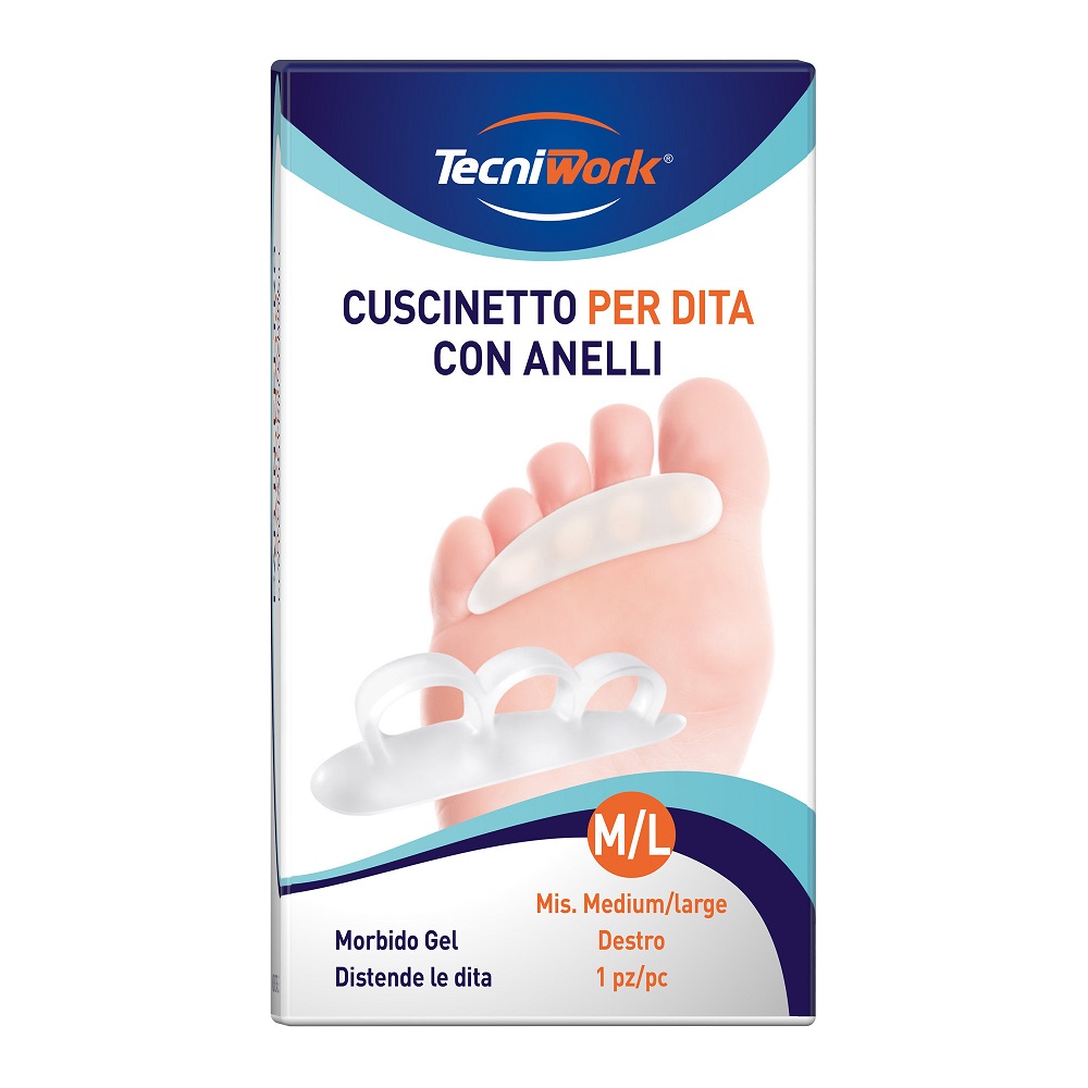 

Cuscinetto Per Dita Con Anelli ML Dx TecniWork® 1 Pezzo