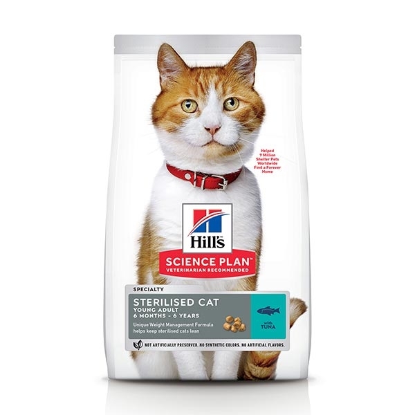 Image of Science Plan Adult Sterilised Cat con Tonno - 300GR033