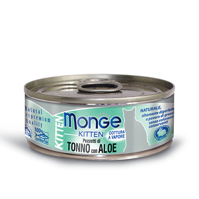 

Kitten Tonno Con Aloe Monge 80g