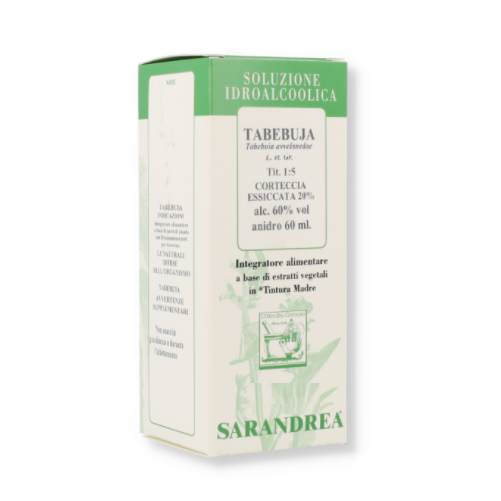 

Tabebuja Soluzione Idroalcolica Sarandrea Gocce 60ml