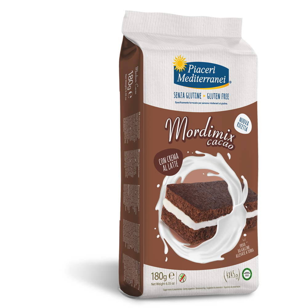 

Mordimix Cacao Piaceri Mediterranei® 180g