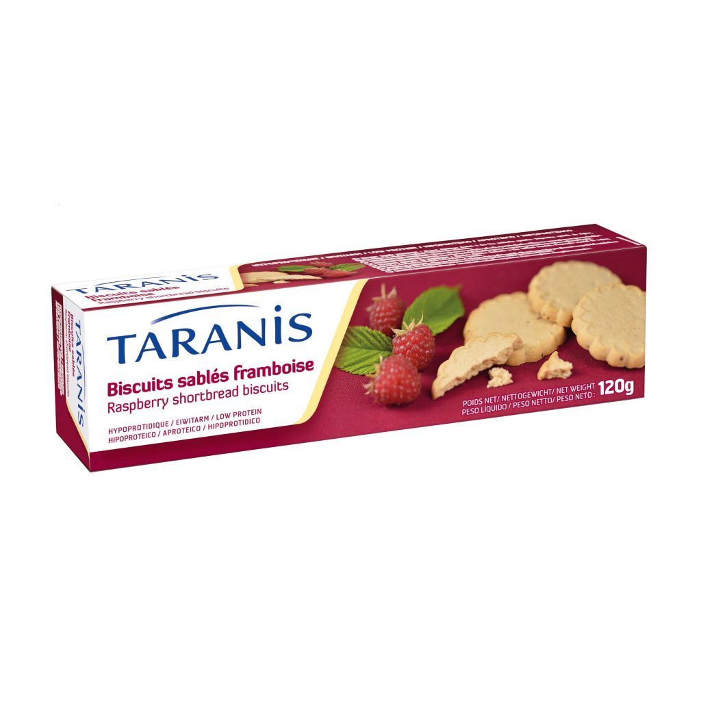 

Taranis Biscotti Frollini Lampone 120g