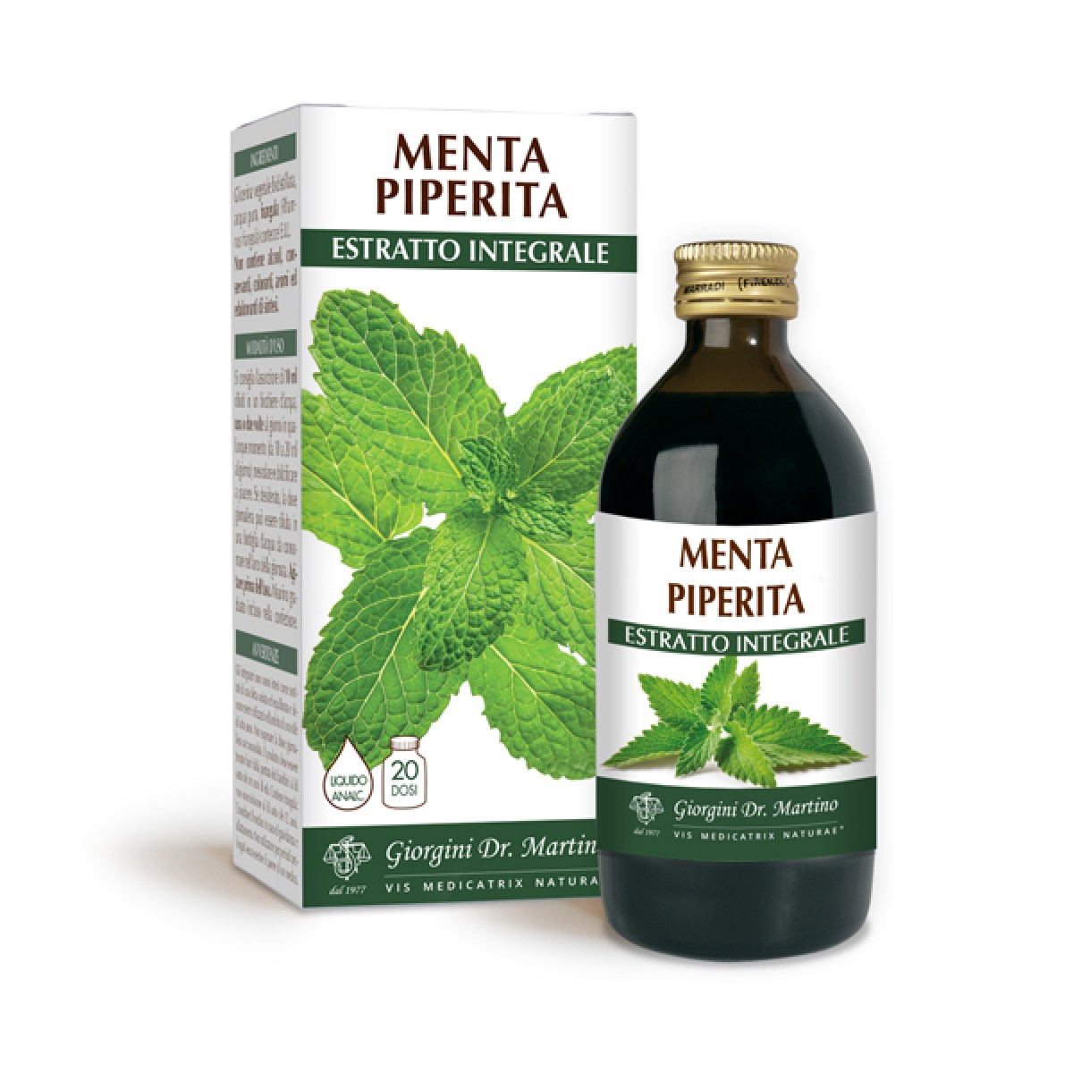 

MENTA PIPERITA ESTRATTO INTEGRALE Dr.Giorgini 200ML