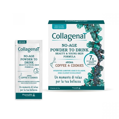 CollagenaT NO-AGE Pharmalife Coffee & Cookies 10 Buste