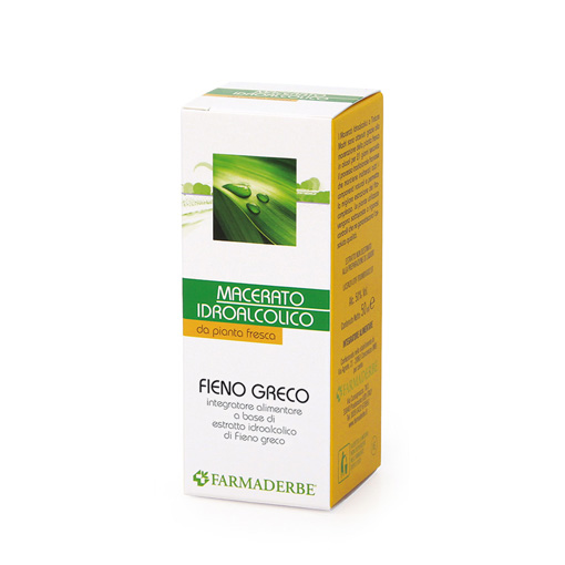 

Fieno Greco Macerato IdroAlcolico FARMADERBE® 50ml