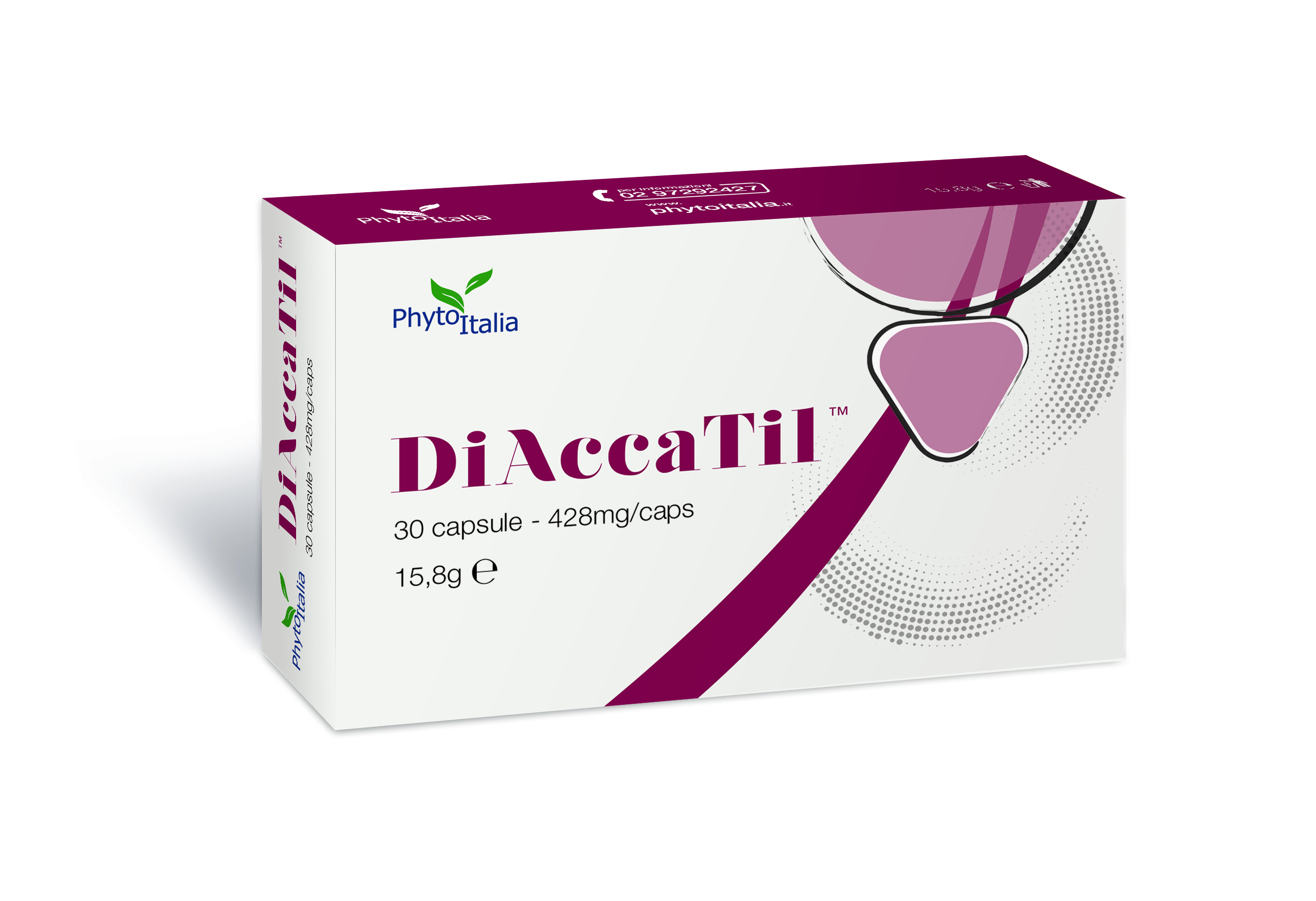 Image of DiAccaTil Phytoitalia 30 Capsule033