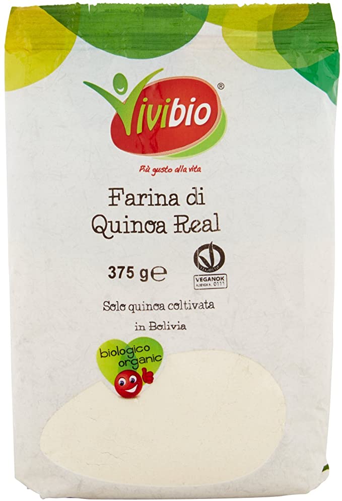 Farina Di Quinoa Real Vivibio(R) 375g