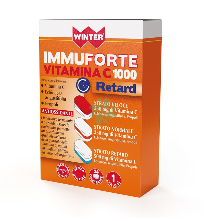 Image of Immuforte Vitamina C 1000 Retard WINTER 24 compresse033