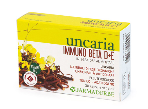 

Uncaria IMMUNO BETA D+E Farmaderbe 30 Capsule