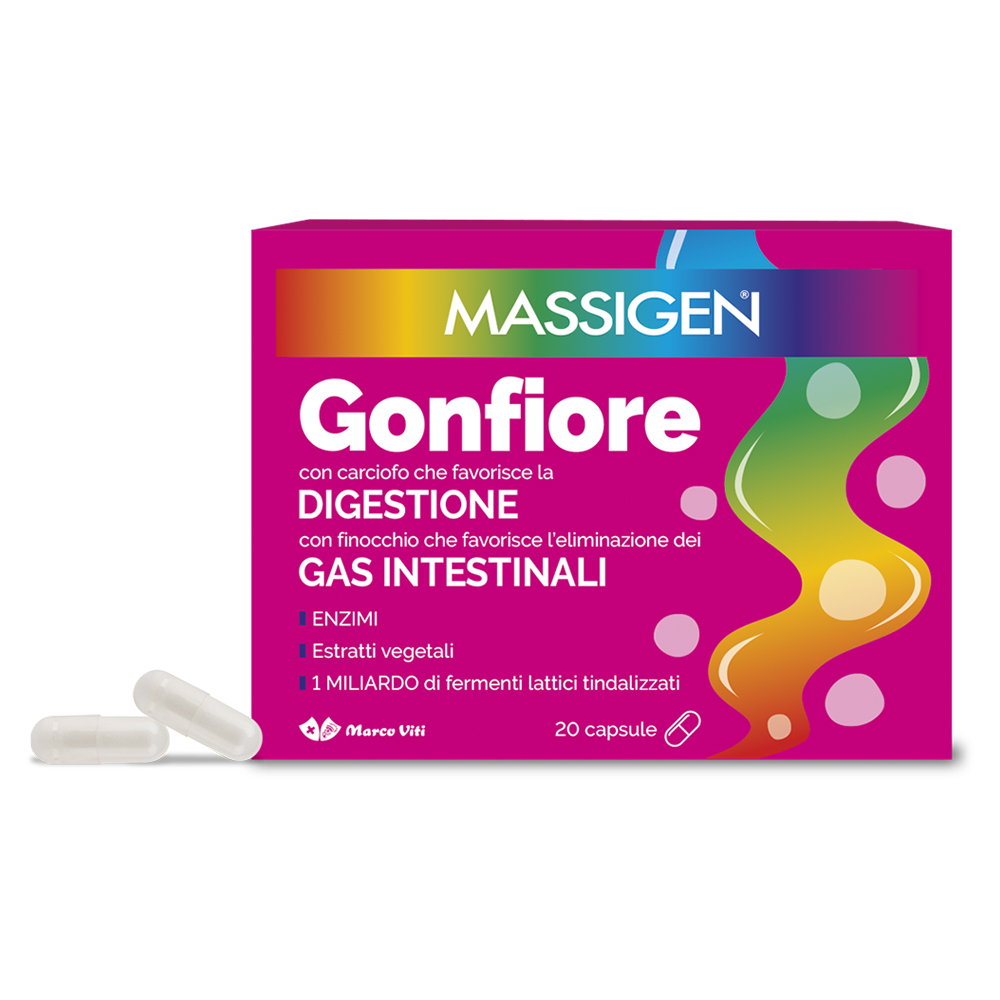 

Gonfiore Massigen 20 Capsule