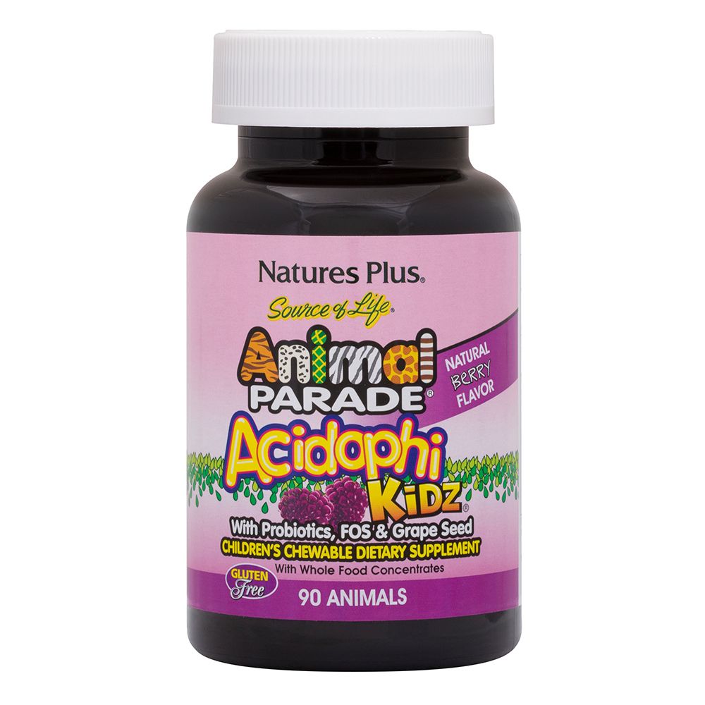 Animal Parade AcidoPhi Kidz Natures Plus 60 Caramelle