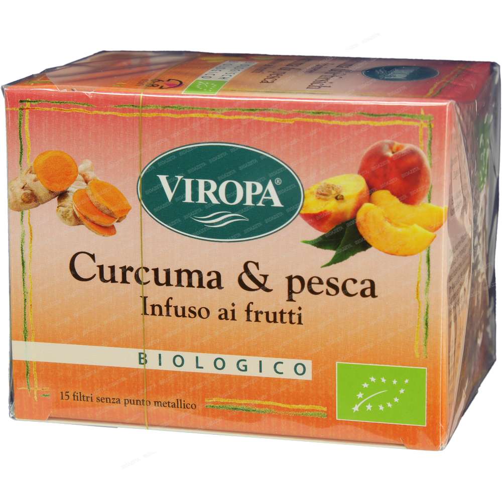 

Infuso Ai Frutti Curcuma&Pesca Bio Viropa® 15 Filtri