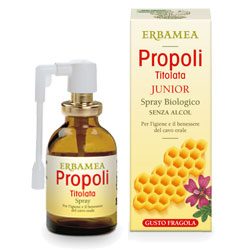 Image of Propoli Titolata Junior Erbamea 20ml033