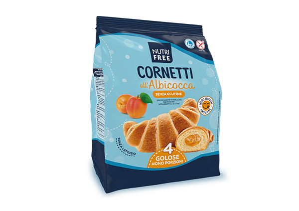 

Cornetti All'Albicocca NutriFree 4x60g