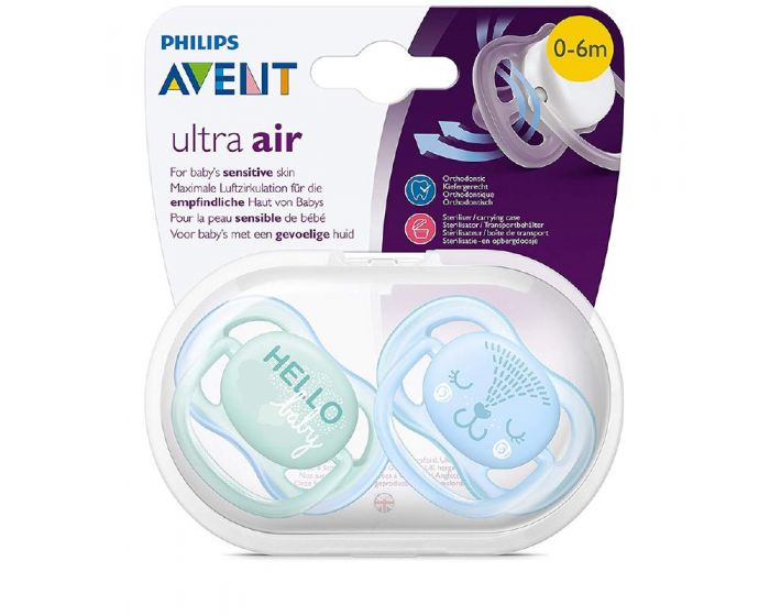 

Ultra Air Hello Boy Philips Avent 0-6M 2 Succhietti