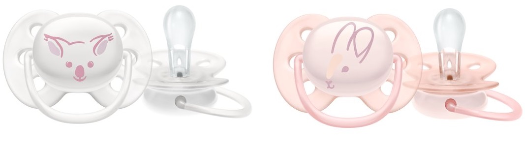 

Ultra Air Animals Philips Avent 0-6M Rosa 2 Succhietti