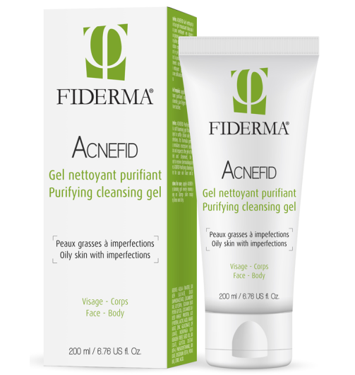 Image of ACNEFID Gel detergente purificante FIDERMA(R) 200ml