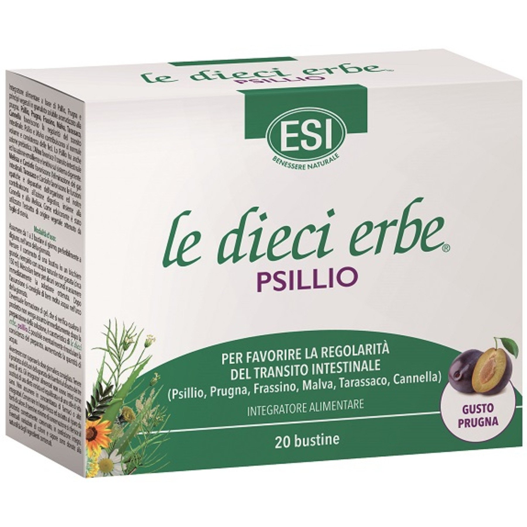 Image of PSILLIO le dieci erbe ESI 20 Bustine033