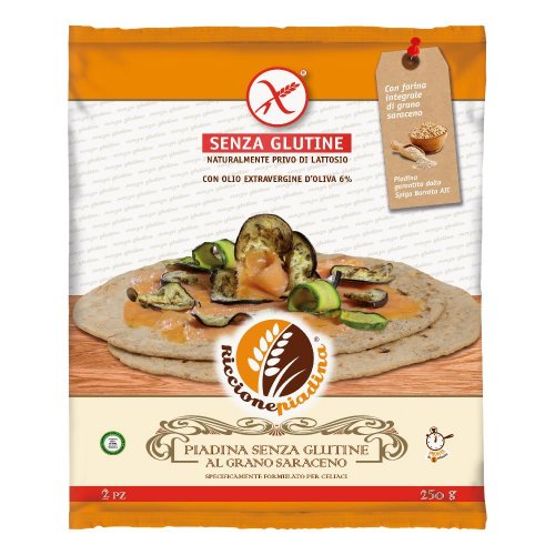 

PIADINA SENZA GLUTINE AL GRANO SARACENO Riccione piadina® S2X125G