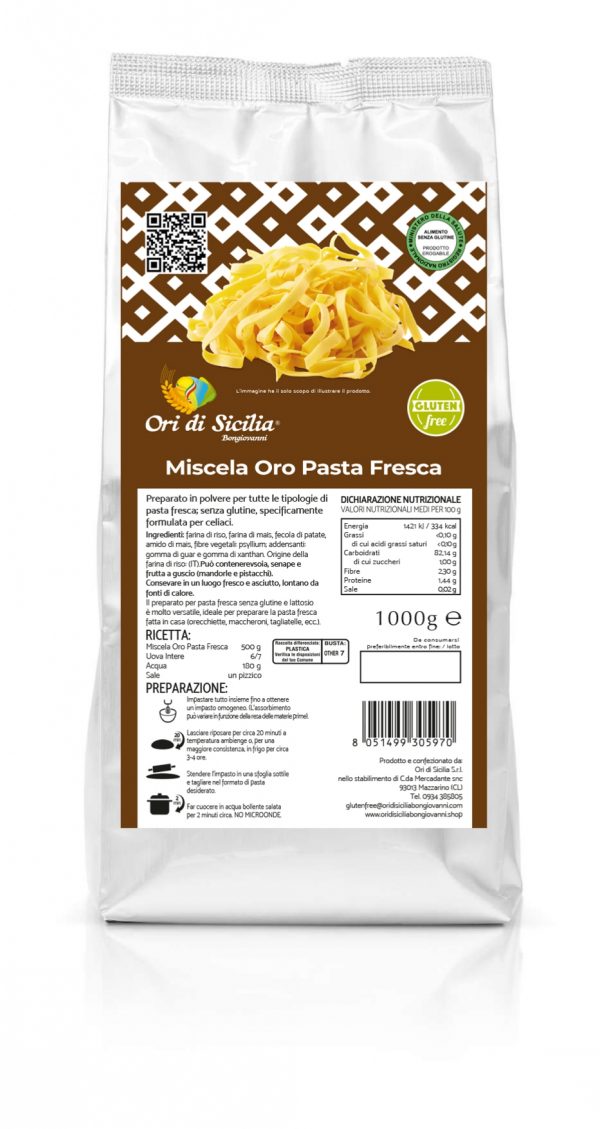 Image of Miscela Oro Pasta Fresca Ori di Sicilia 1Kg033