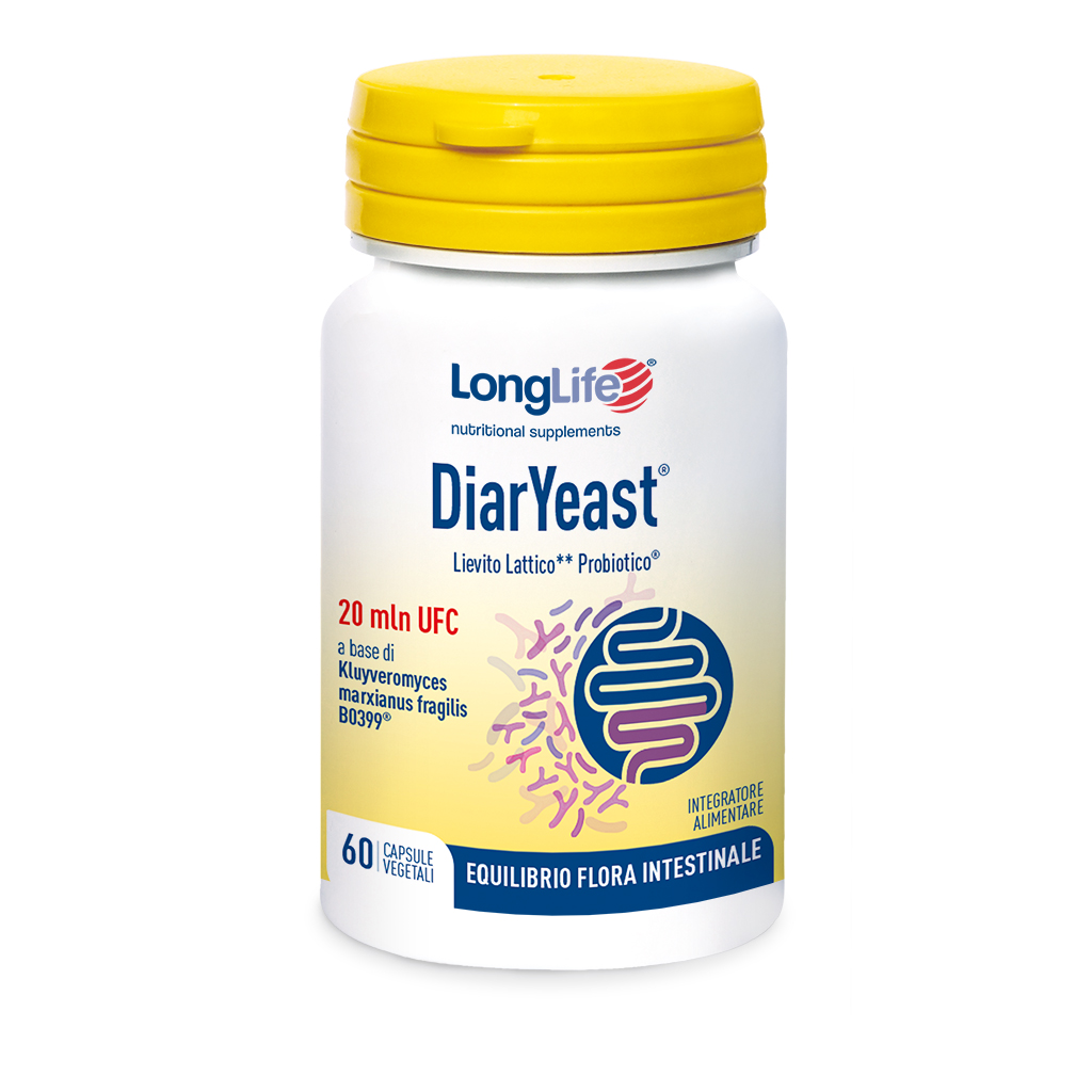 DiarYeast(R) LongLife 60 Capsule