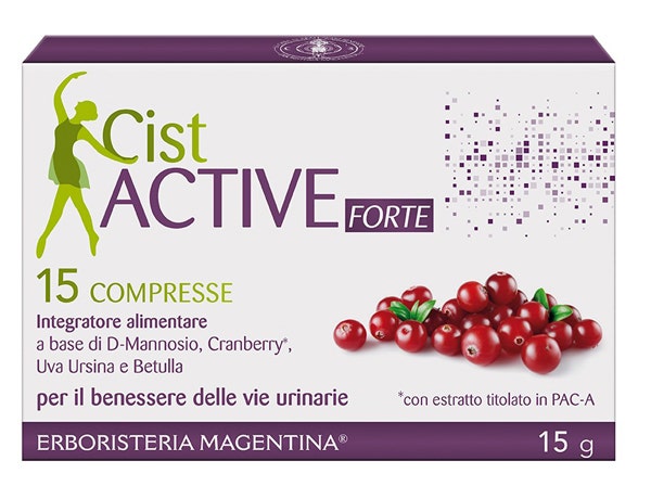 Image of CIST ACTIVE FORTE Erboristeria Magentina(R) 15 Compresse033