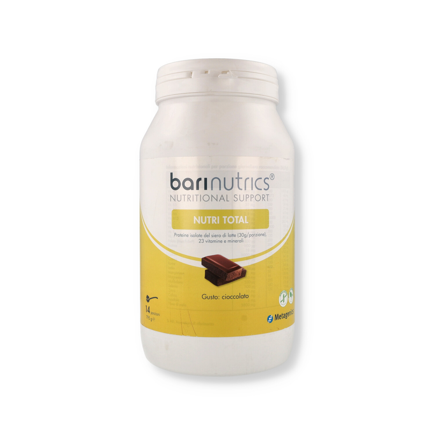 

NutriTotal BariNutrics Cioccolato 795g