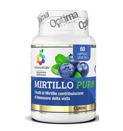 Image of MIRTILLO PURO Colours Of Life Optima 60 Capsule