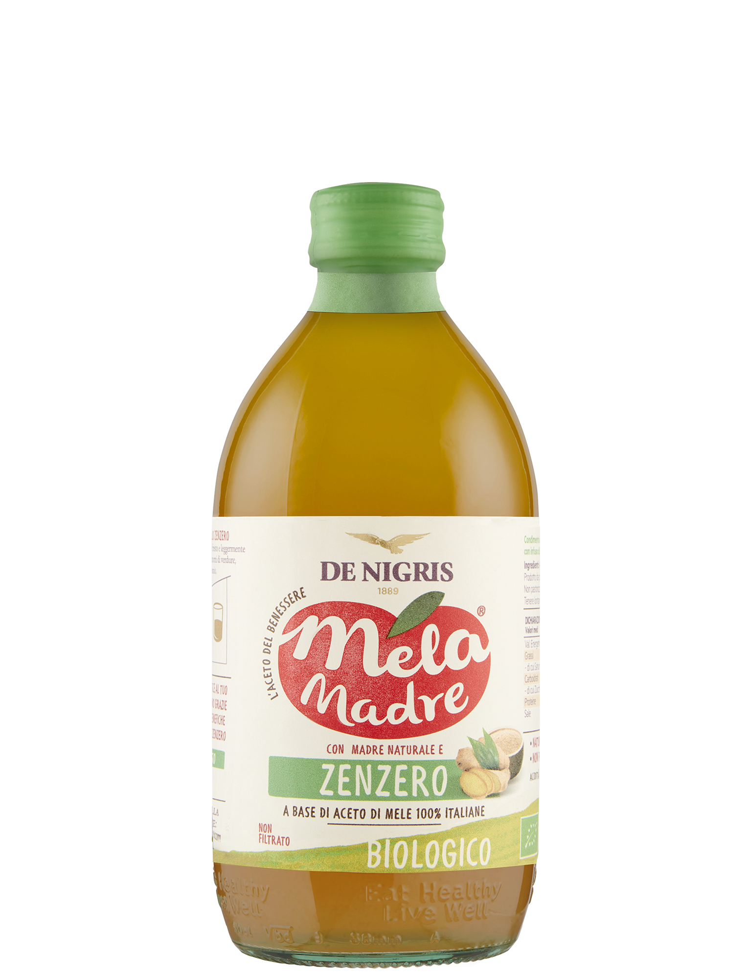 

MELA MADRE® ACETO MELE BIO ZENZERO DE NEGRIS 500ml