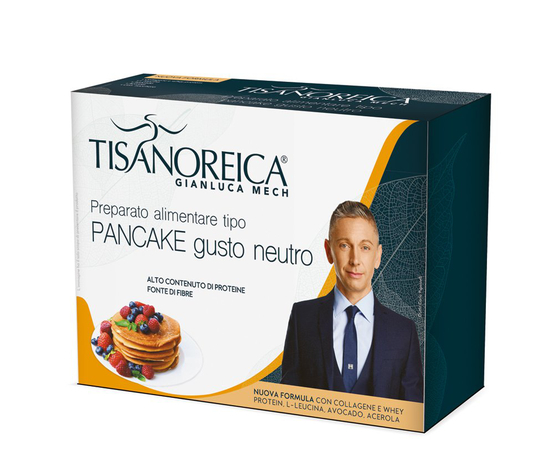 

TISANOREICA® PREPARATO PER PANCAKE GUSTO NEUTRO GIANLUCA MECH® 4X30G