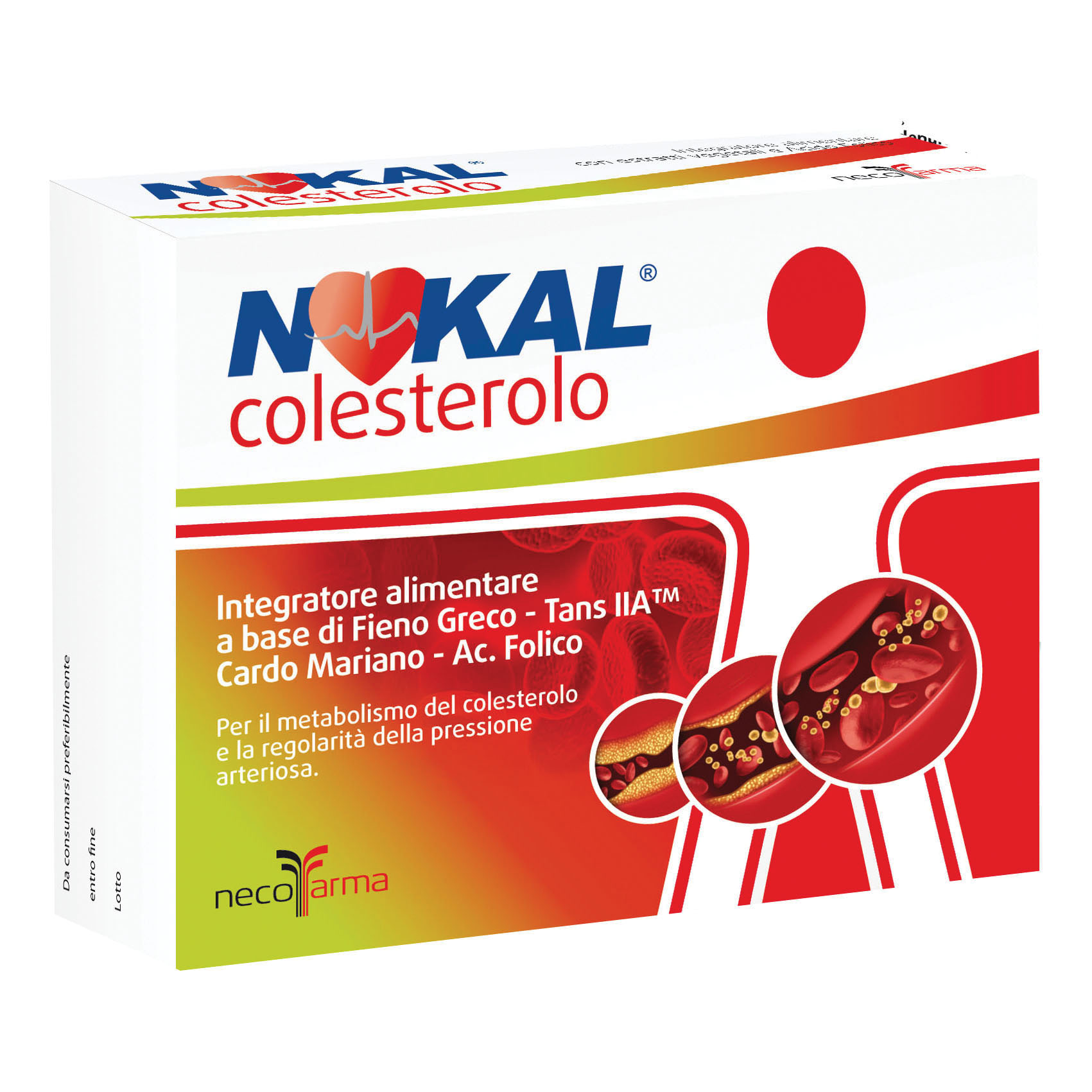 Image of NOKAL COLESTEROLO NECOFARMA 30 Compresse033