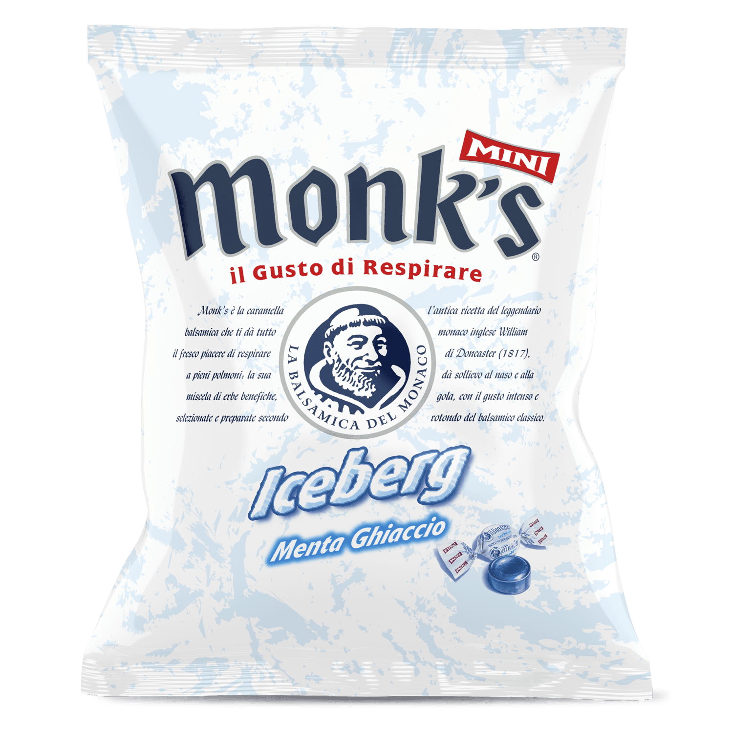 Image of Monk&#39;s(R) Mini Iceberg Menta Ghiaccio 60g033