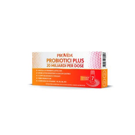 Image of Provida Probiotici Plus 20MLD Per Dose OPTIMA NATURALS 7 Flaconcini