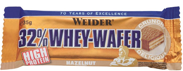 Image of 32% Whey-Wafer Hazelnut Weider 35g
